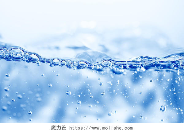 水滴的碰撞节水宣传周世界节水日